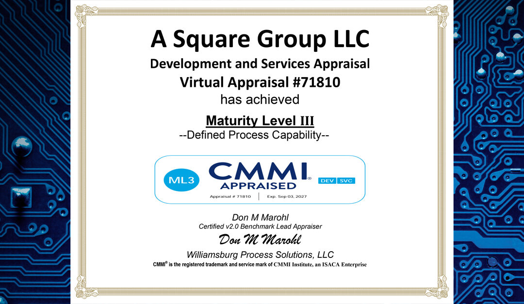 CMMI Virtual Appraisal image